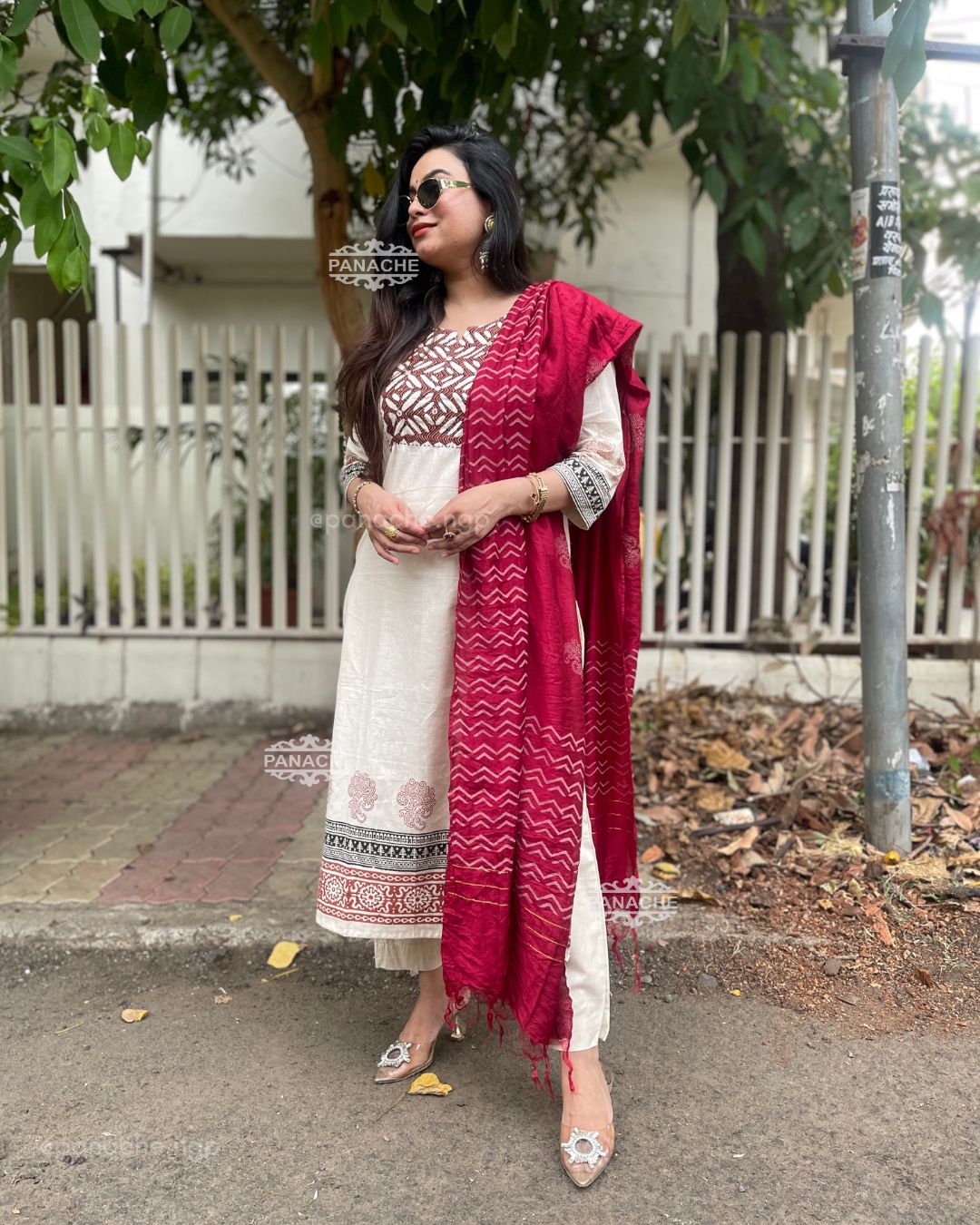 Office wear cotton set