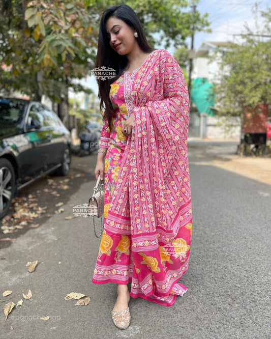 Print in print summer cottons