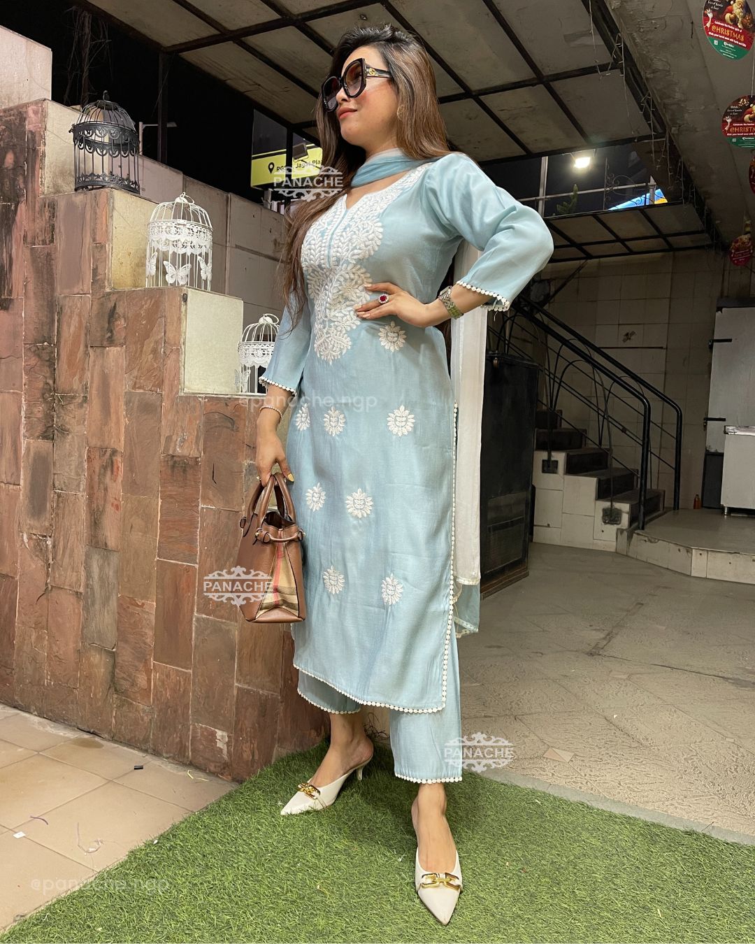 Lakhnavi special icy blue