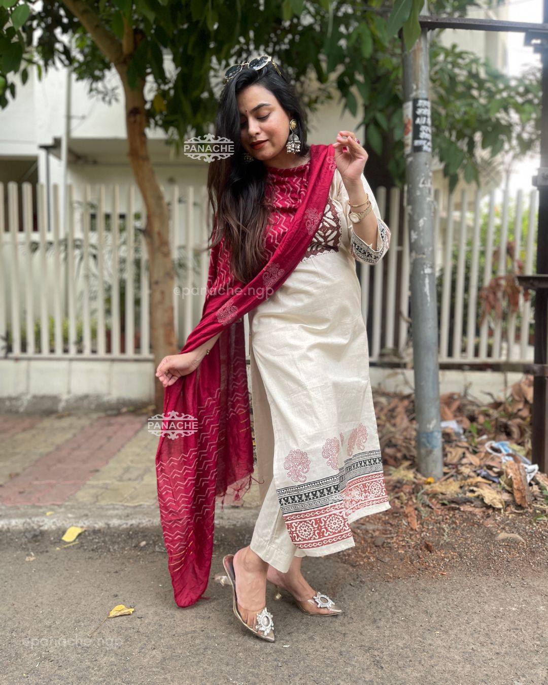 Office wear cotton set