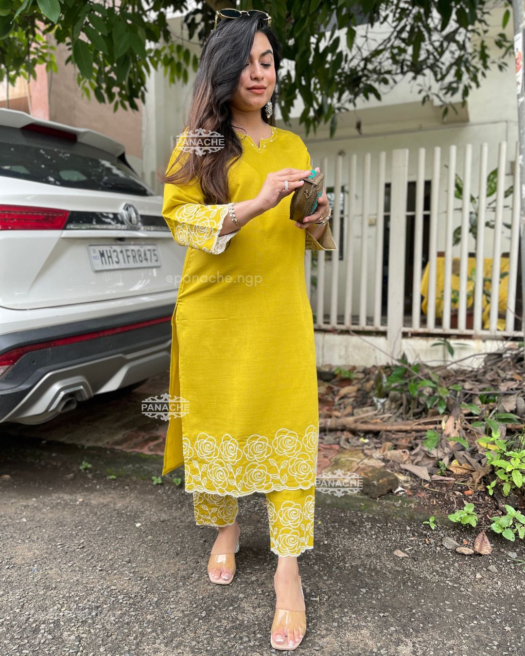 Haldi yellow set