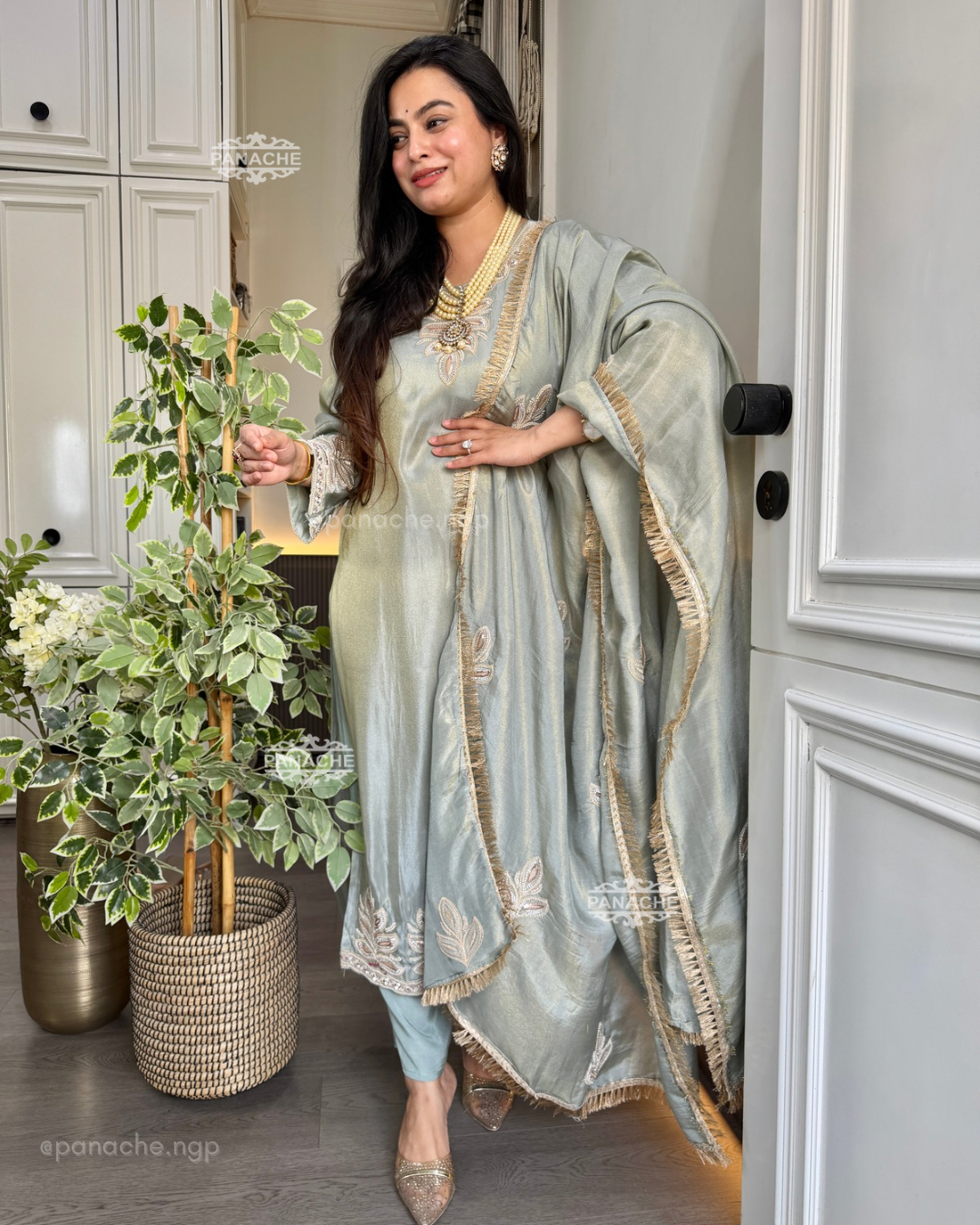 🛍️ Mint hues Pret suit