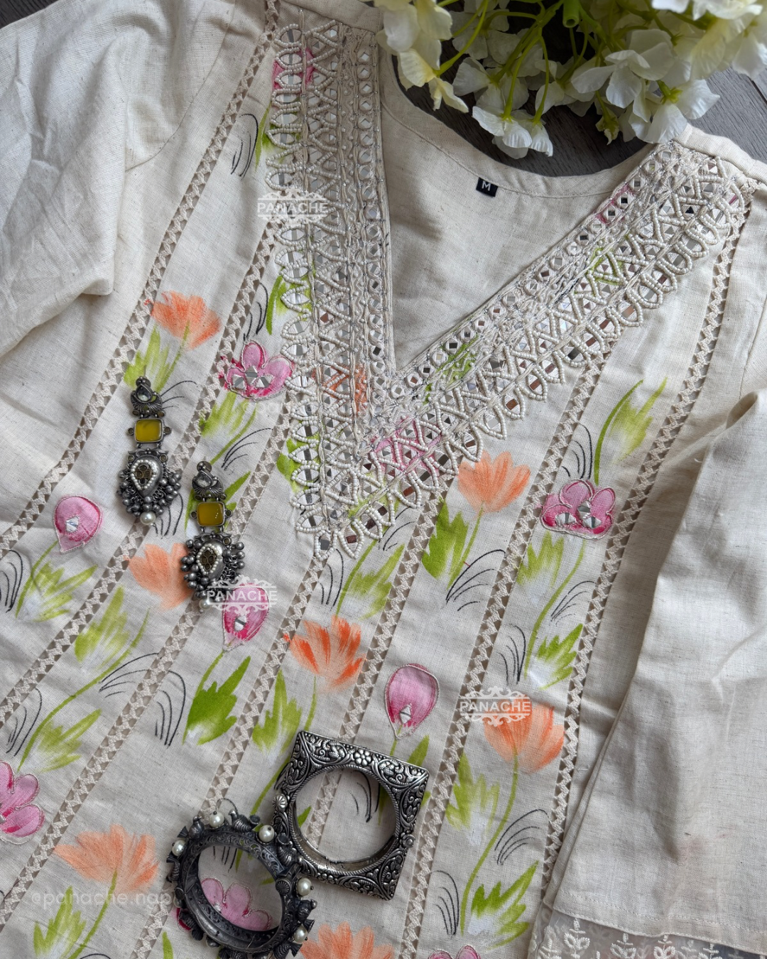 Pastel Petals Suit Set
