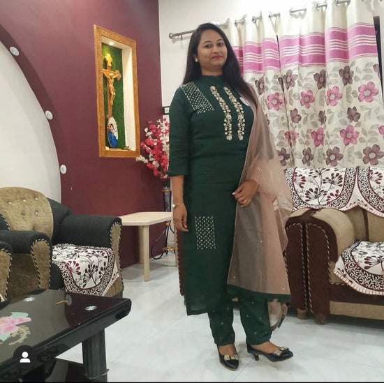 panache happy client - indian kurti sets 