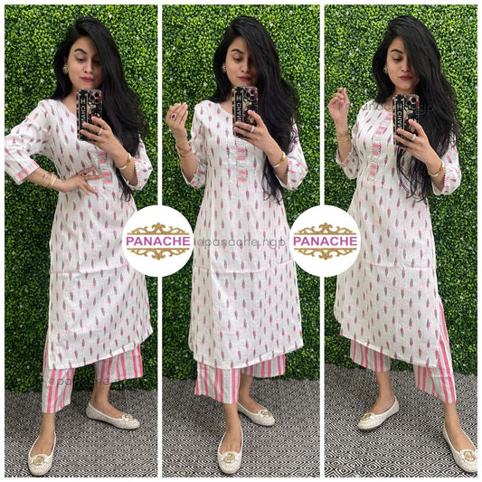 Ikkat budget set in pure cotton