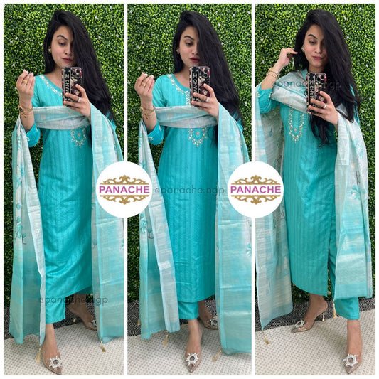 Semi formal suits in a lovely shade