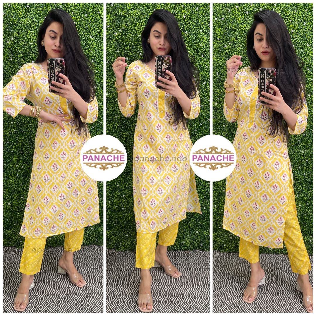 Lemon Yellow Budget Set