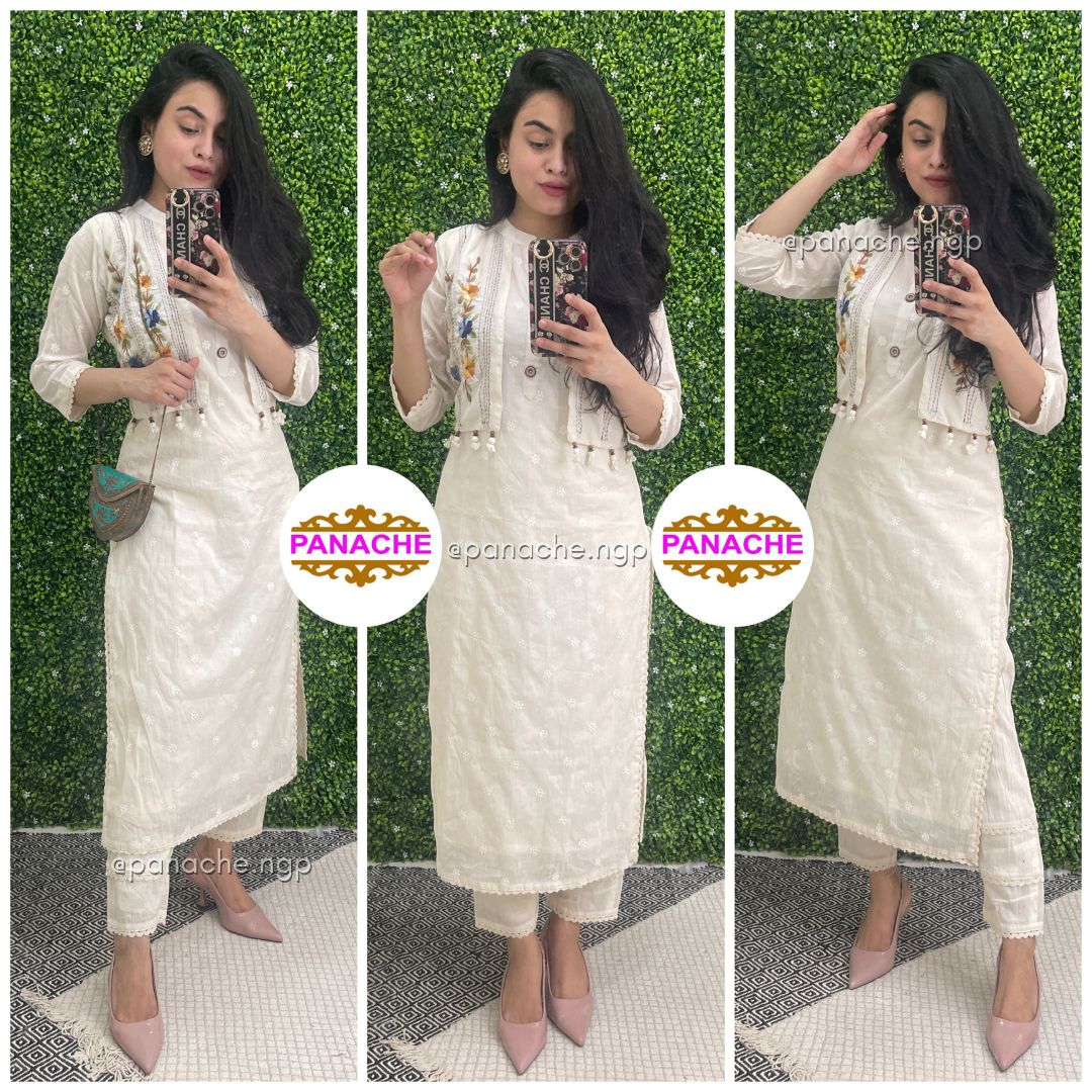 Jacket Kurta Pant Sets