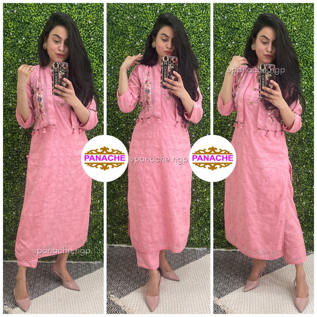 Jacket Kurta Pant Sets