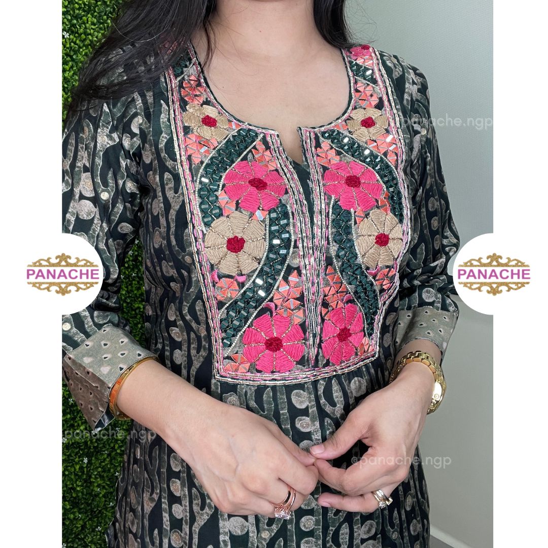 Semi formal kurta pant sets