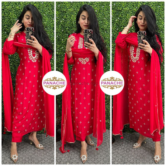 Silk set in bright shades