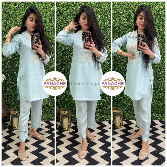 Sky blue Coordinate set!