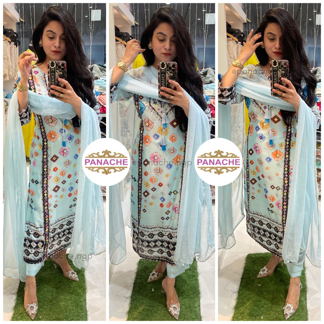 Linen muslin daily wear