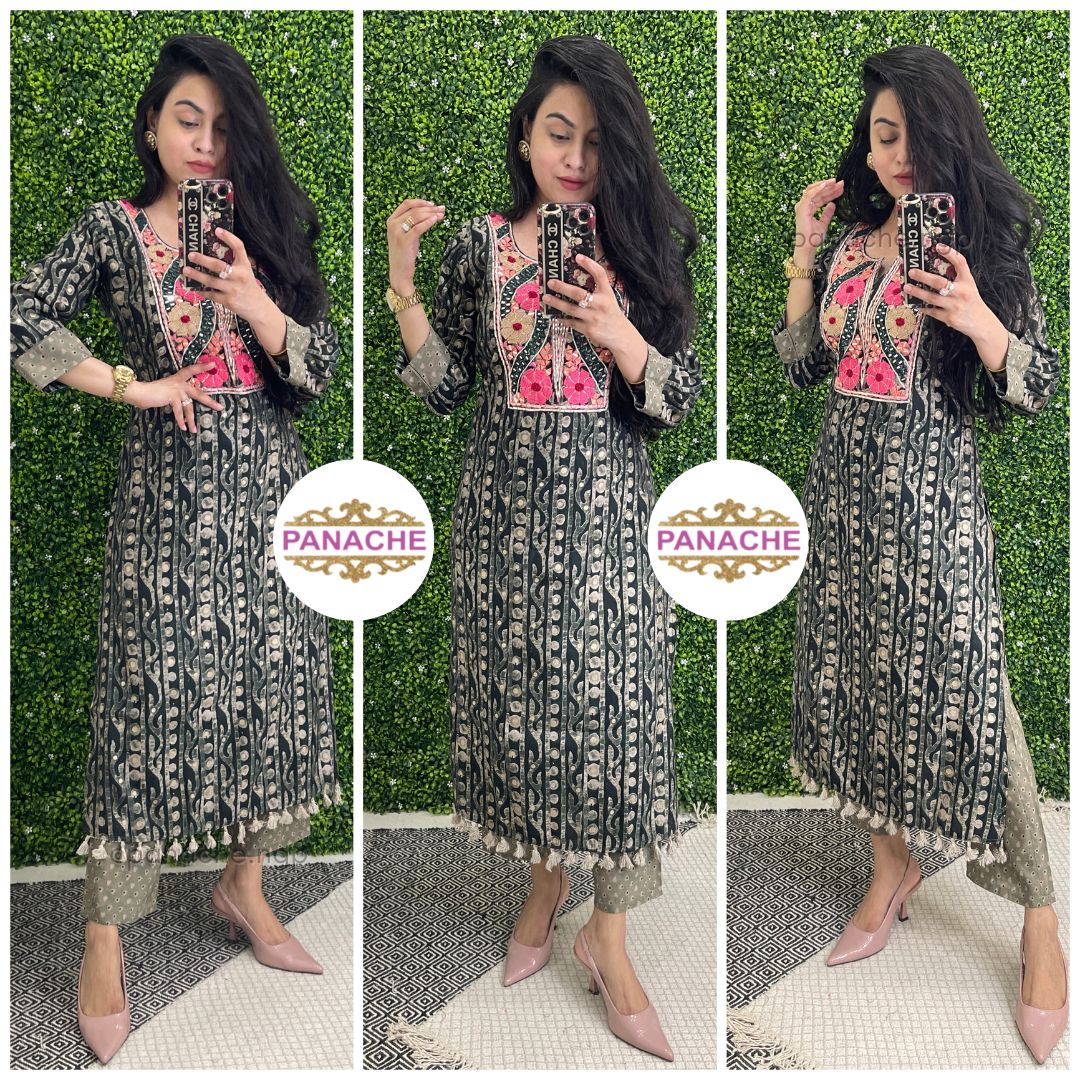 Semi formal kurta pant sets