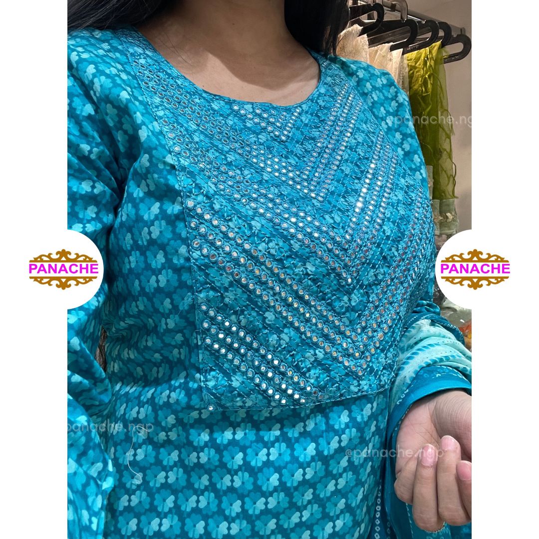 Ferozi cotton budget set