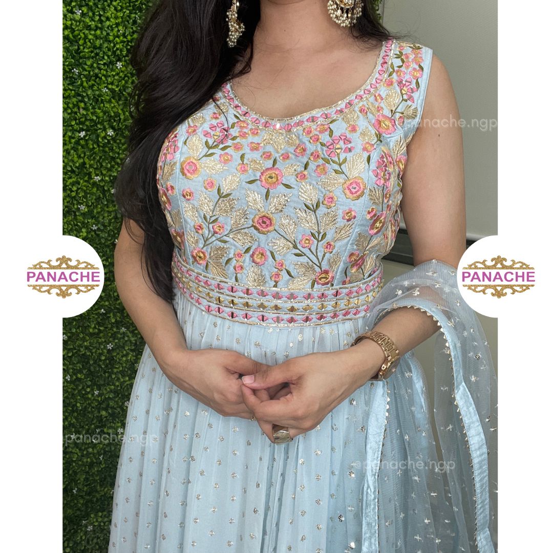 Nyra cut suit set