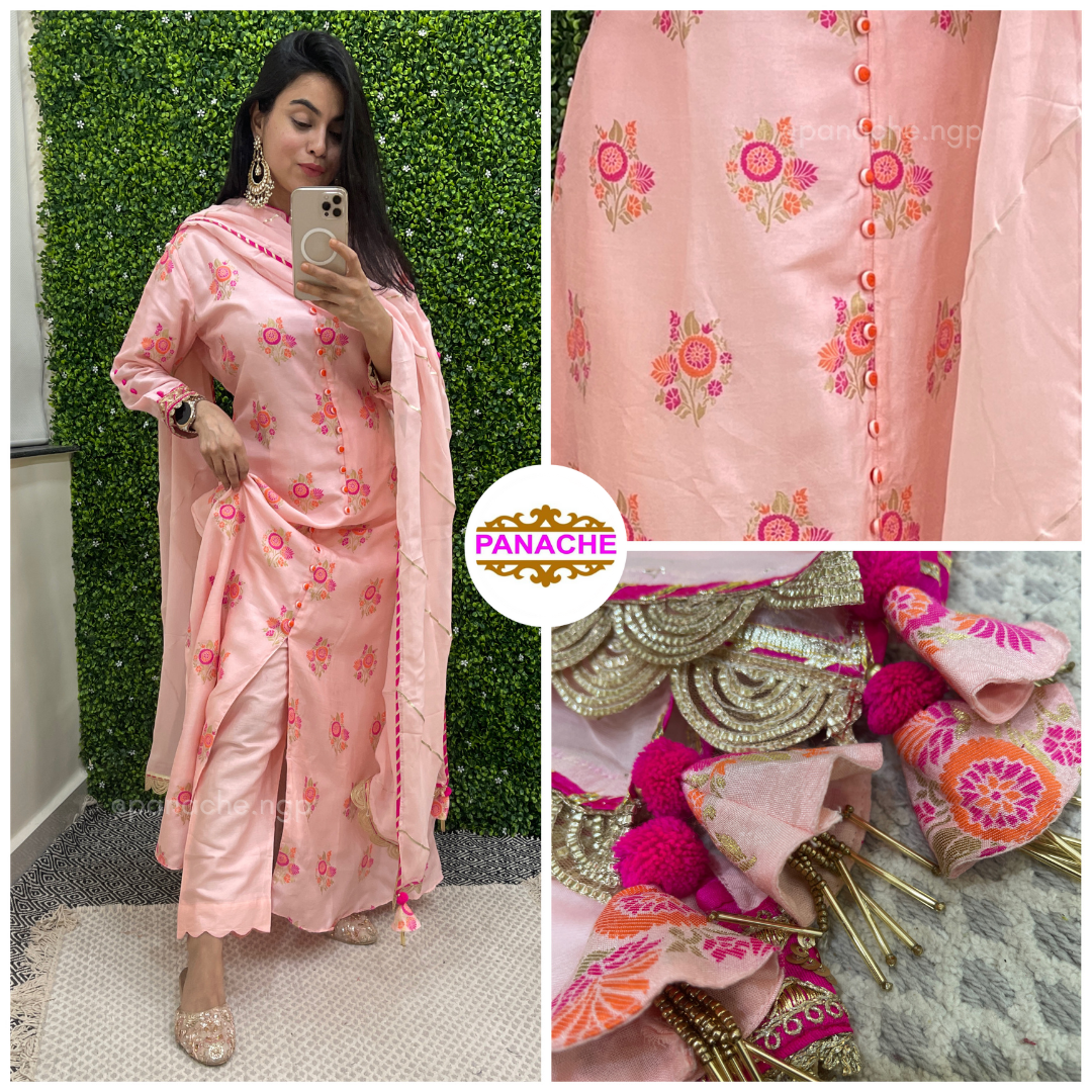 Pure Banarasi Silk Set