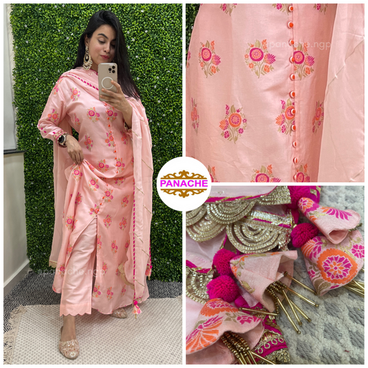 Pure Banarasi Silk Set