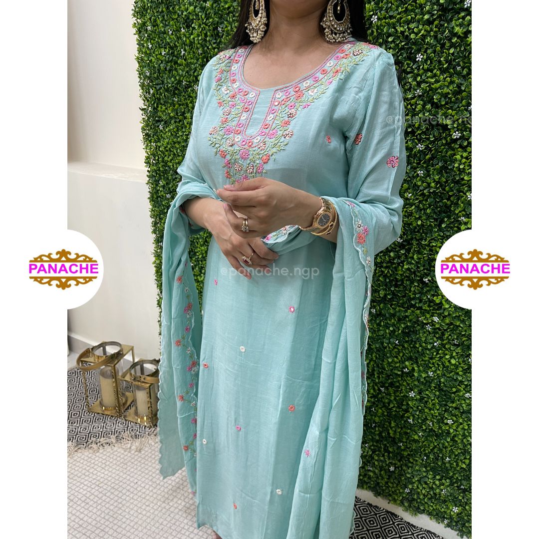 Fresh colors in Silk Sets