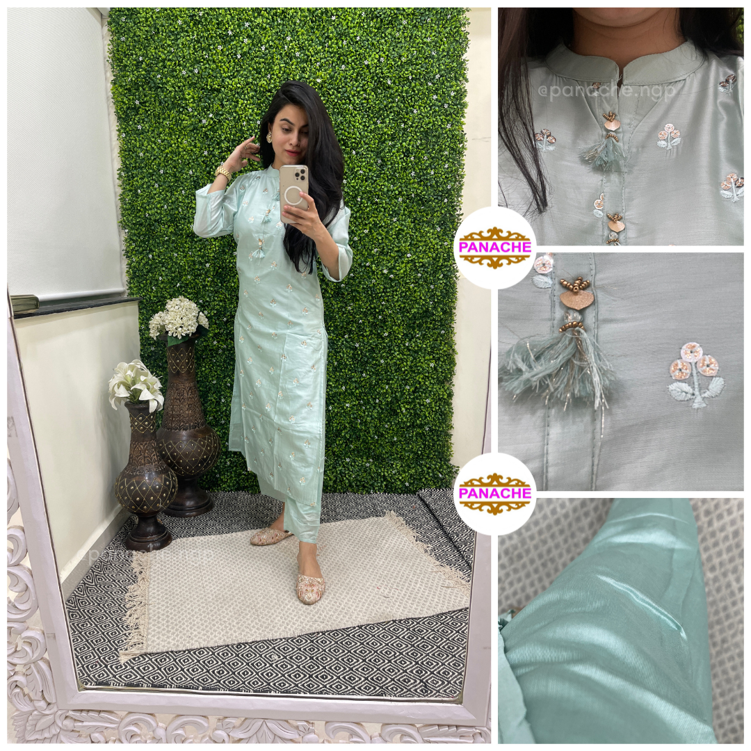 Budget semi-formal piece in mint
