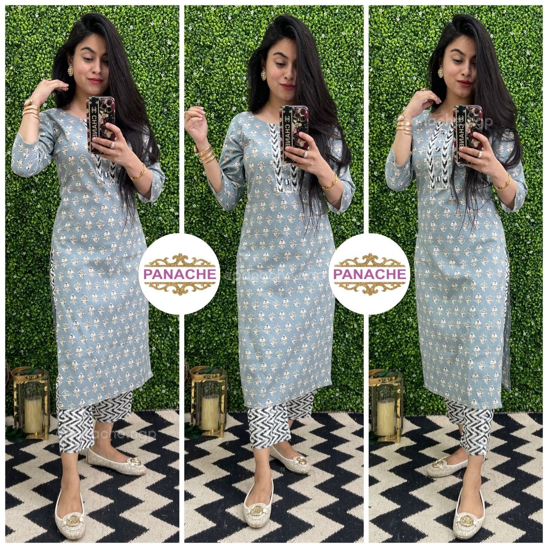 Powder blue budget set!