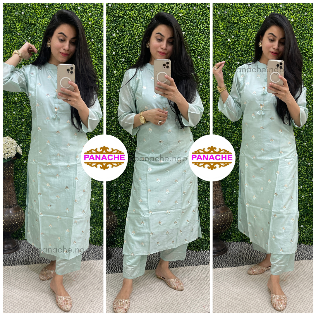Budget semi-formal piece in mint
