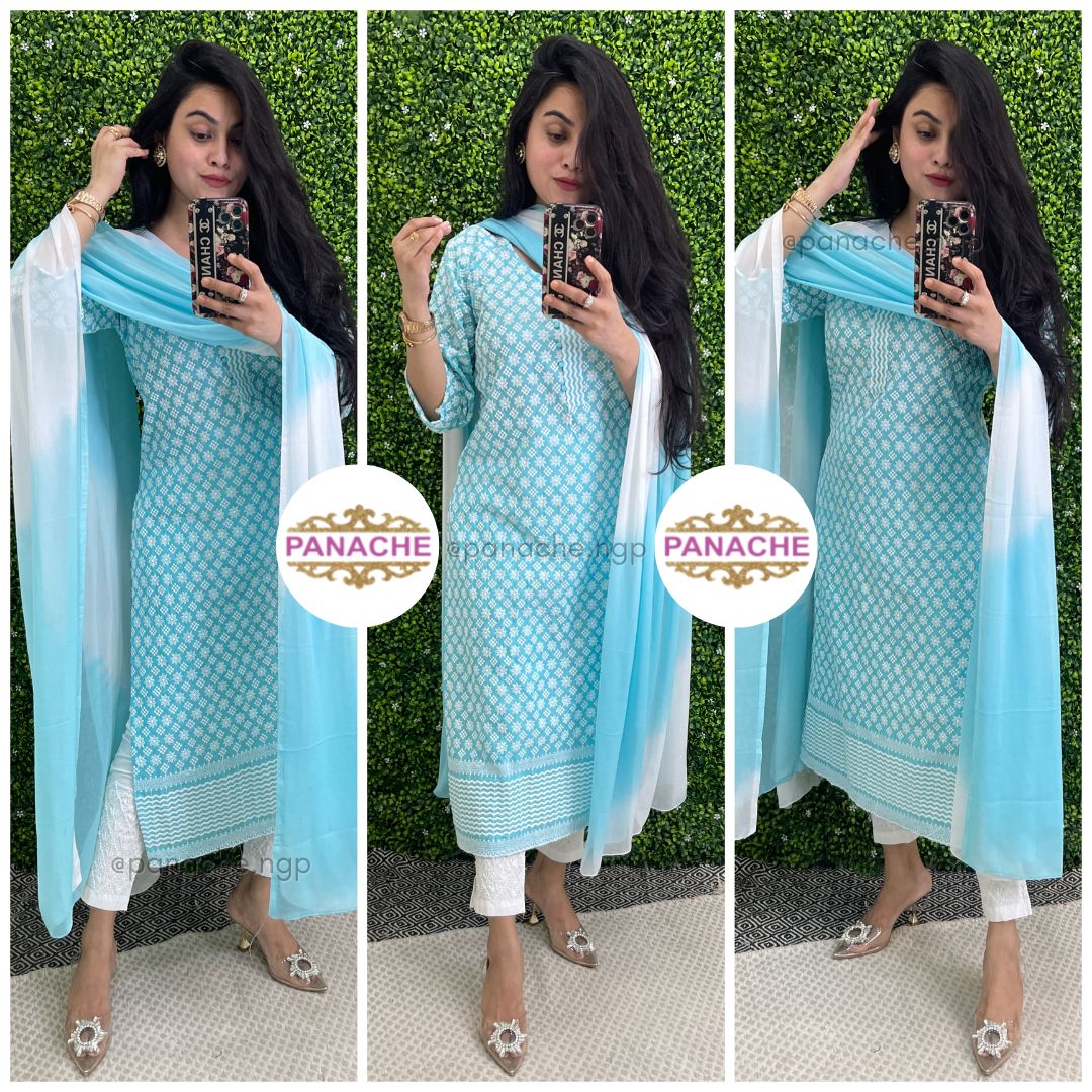 Lakhanvi kurta pant sets for all purpose wear