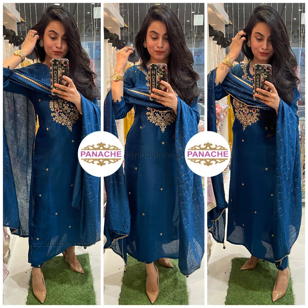 Silk sets in vibrant colors