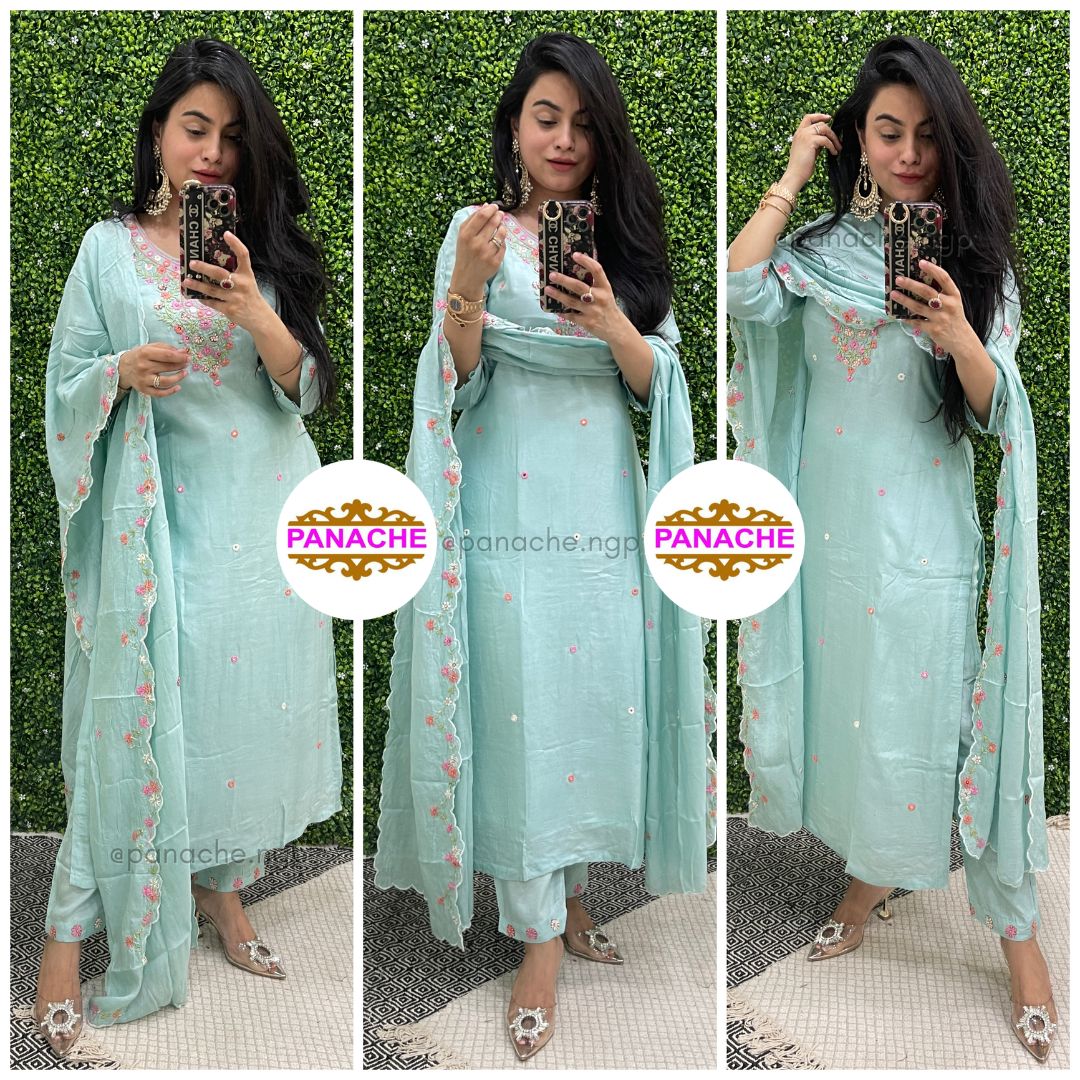 Fresh colors in Silk Sets
