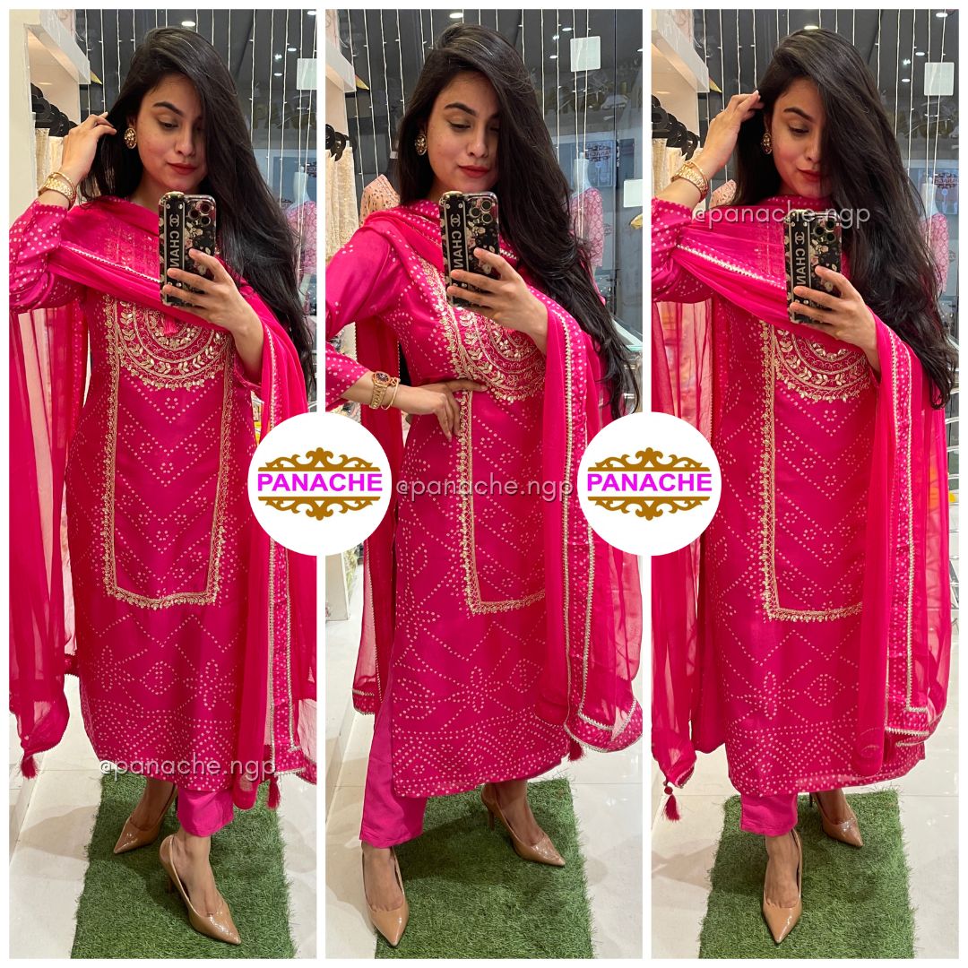 Deep & Bright Shades in Muslin Silk Sets